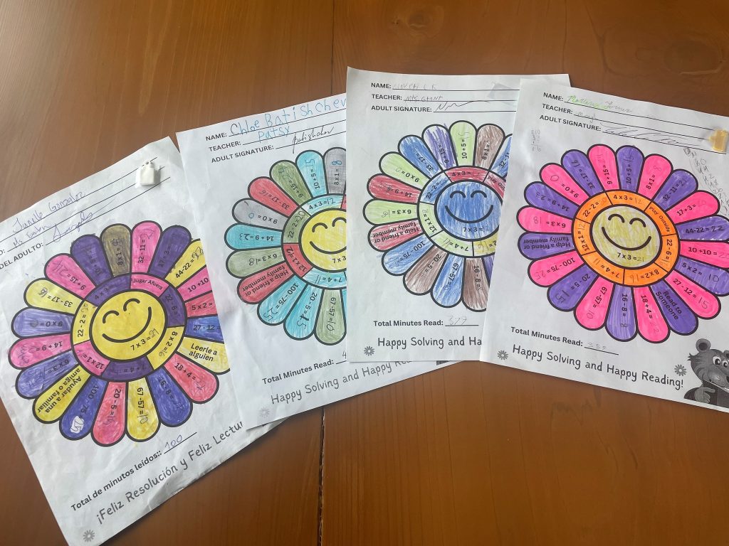 Spring Break Reading Challenge Carnation Elementary PTSA